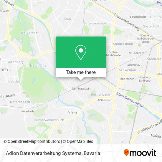Adlon Datenverarbeitung Systems map