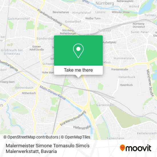 Карта Malermeister Simone Tomasulo Simo's Malerwerkstatt
