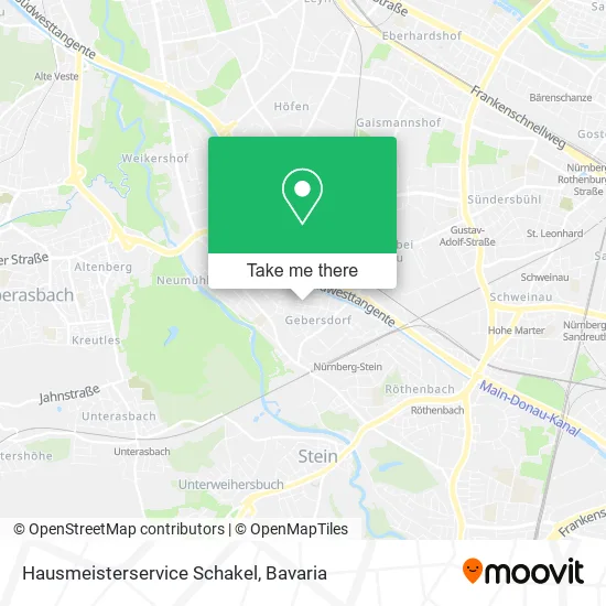Карта Hausmeisterservice Schakel