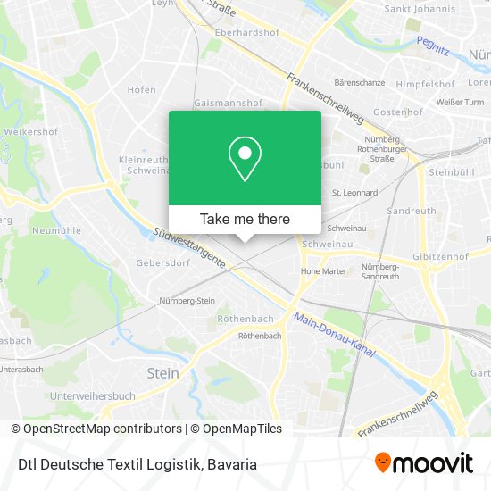 Dtl Deutsche Textil Logistik map