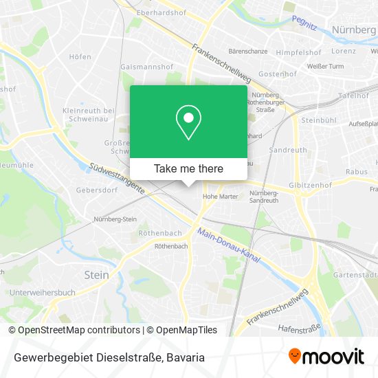 Gewerbegebiet Dieselstraße map