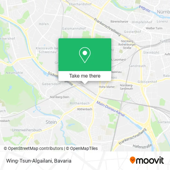 Карта Wing-Tsun-Algailani