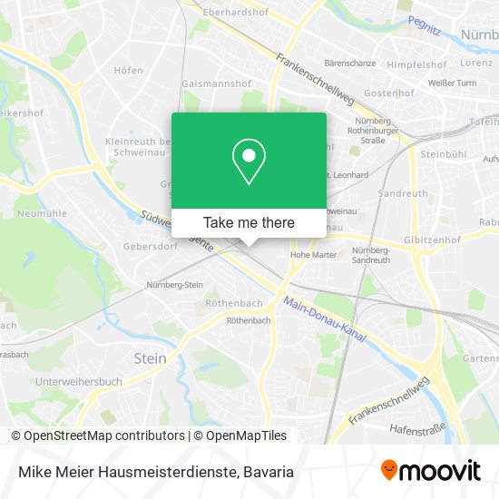 Mike Meier Hausmeisterdienste map