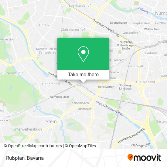 Карта Rußplan