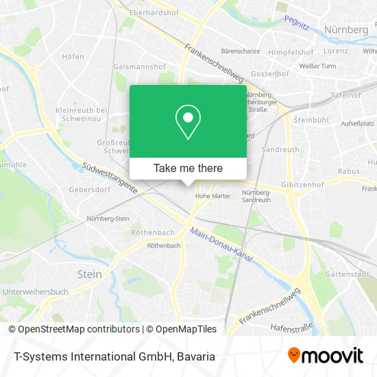 T-Systems International GmbH map