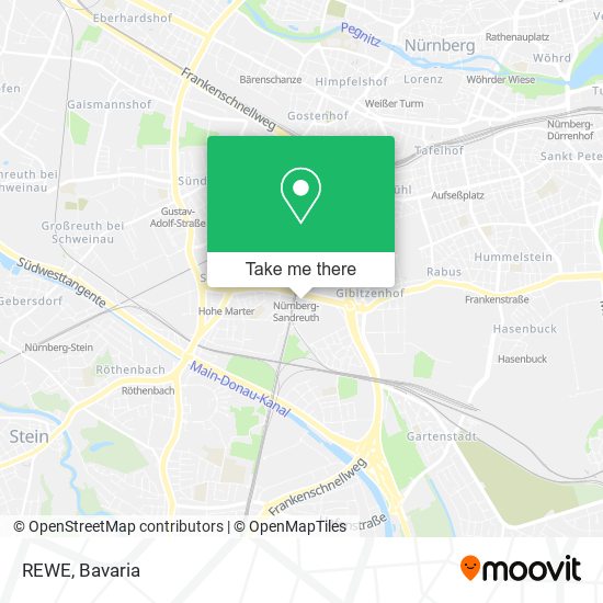 REWE map