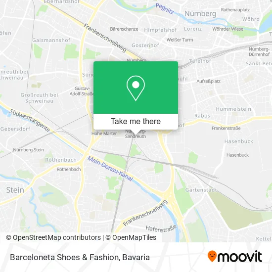 Карта Barceloneta Shoes & Fashion