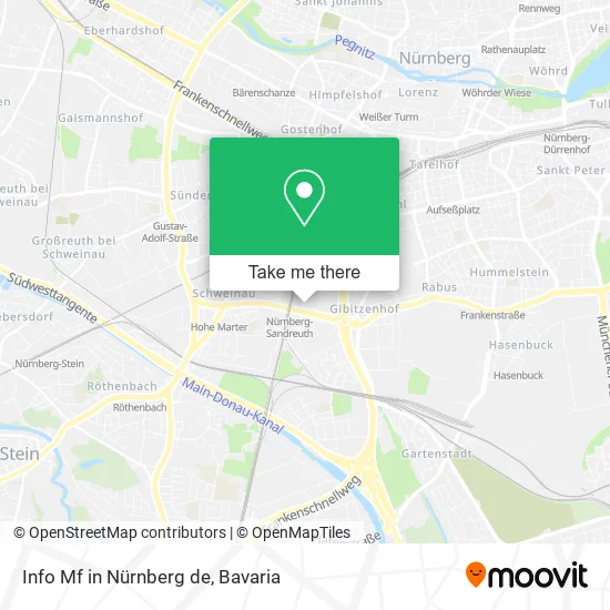 Карта Info Mf in Nürnberg de