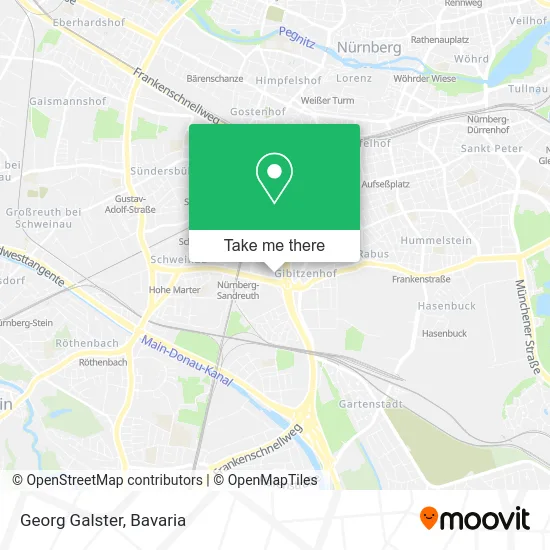 Карта Georg Galster