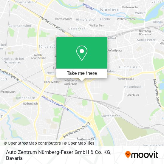 Auto Zentrum Nürnberg-Feser GmbH & Co. KG map