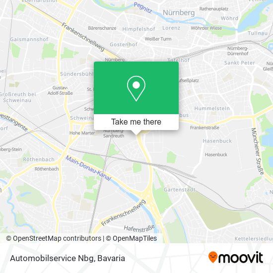 Карта Automobilservice Nbg