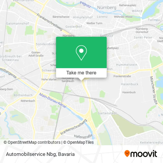 Карта Automobilservice Nbg
