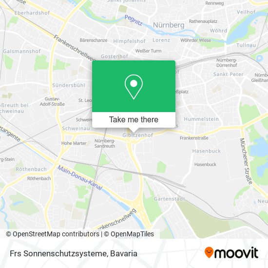 Frs Sonnenschutzsysteme map