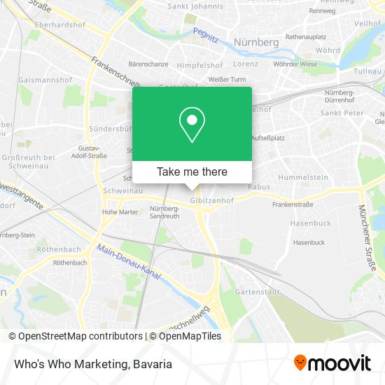 Who's Who Marketing map