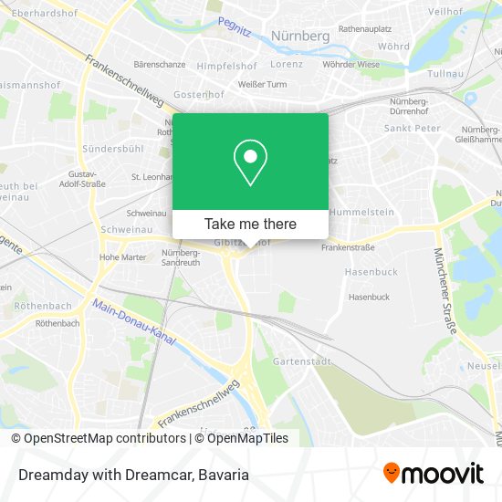 Dreamday with Dreamcar map