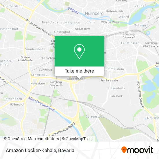 Карта Amazon Locker-Kahale