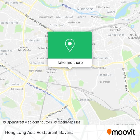 Hong Long Asia Restaurant map