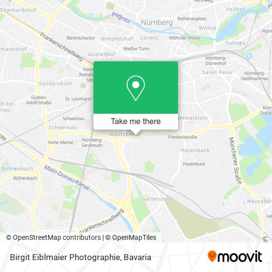 Birgit Eiblmaier Photographie map
