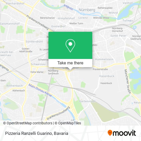 Pizzeria Ranzelli Guarino map