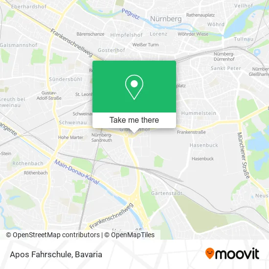 Карта Apos Fahrschule