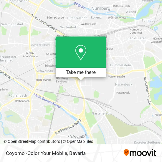 Карта Coyomo -Color Your Mobile