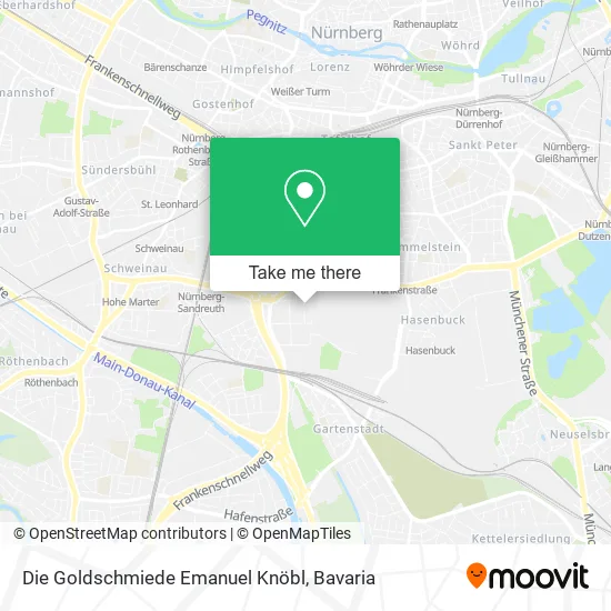 Карта Die Goldschmiede Emanuel Knöbl