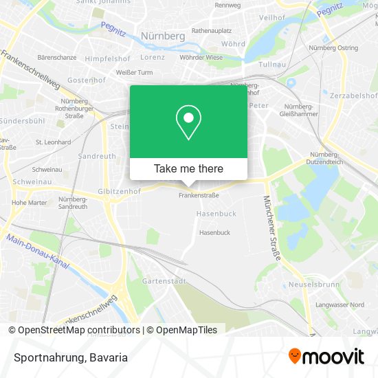 Sportnahrung map