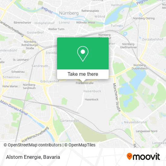 Карта Alstom Energie