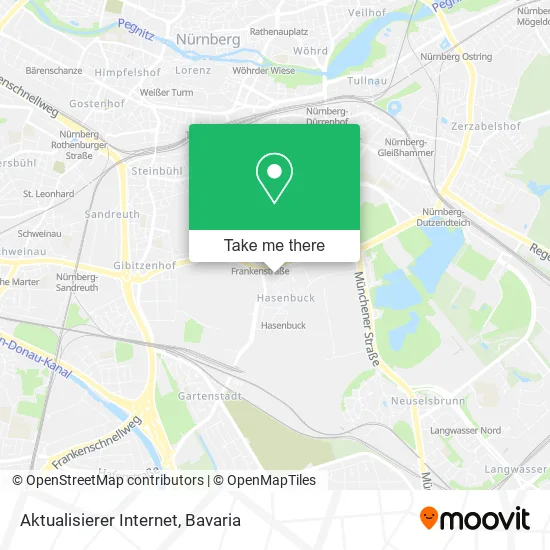 Карта Aktualisierer Internet