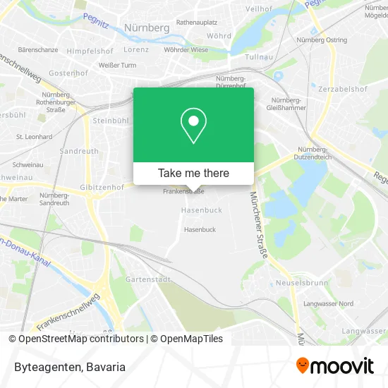 Карта Byteagenten