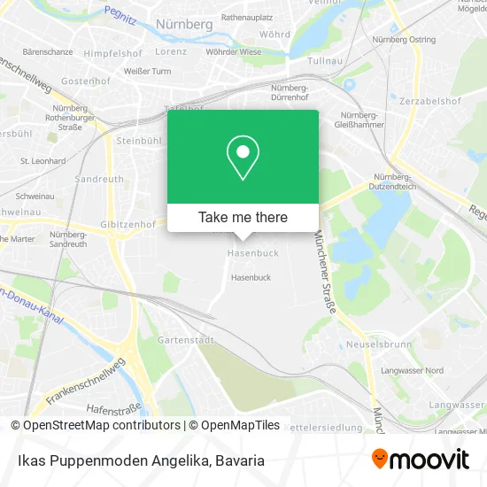 Карта Ikas Puppenmoden Angelika