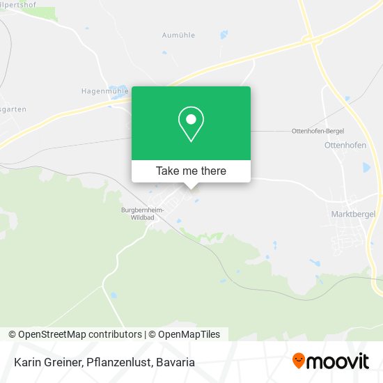 Karin Greiner, Pflanzenlust map