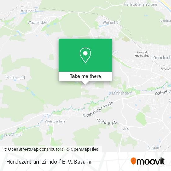 Hundezentrum Zirndorf E. V. map