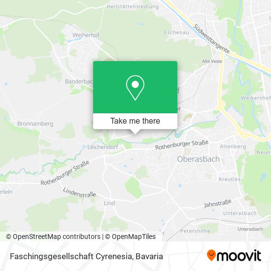 Faschingsgesellschaft Cyrenesia map