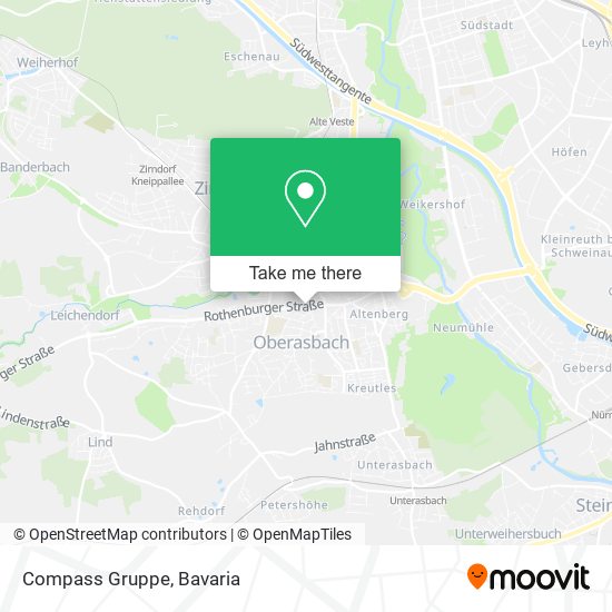 Карта Compass Gruppe