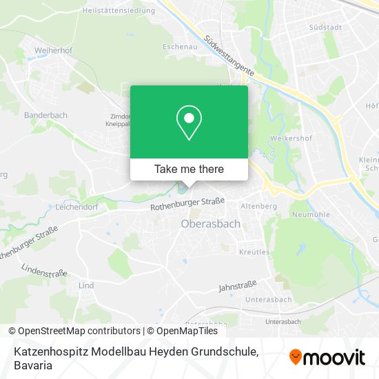 Карта Katzenhospitz Modellbau Heyden Grundschule