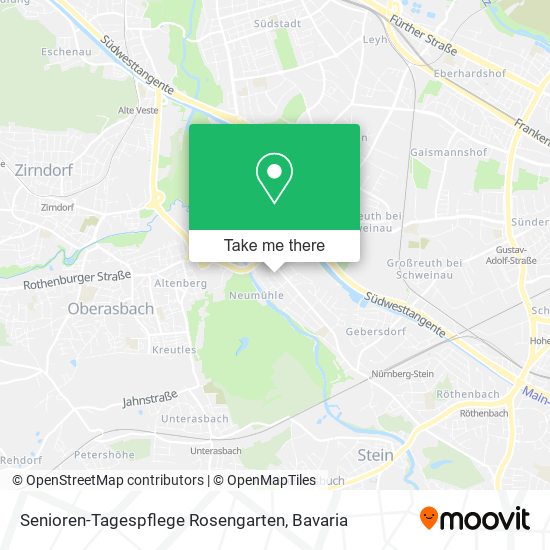 Senioren-Tagespflege Rosengarten map