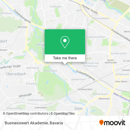 Карта Businesswert Akademie