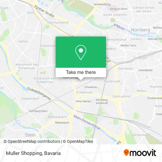 Карта Muller Shopping
