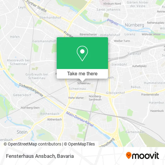 Карта Fensterhaus Ansbach