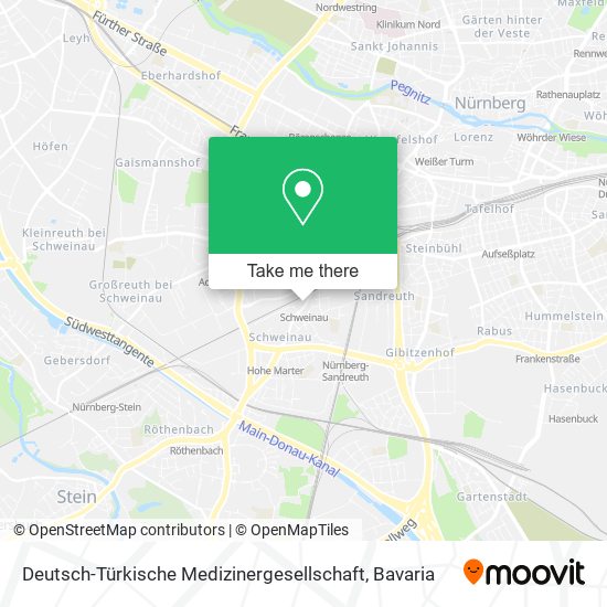 Deutsch-Türkische Medizinergesellschaft map