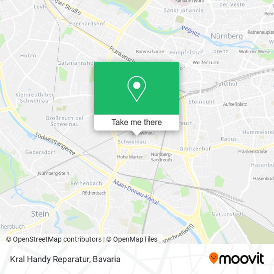 Kral Handy Reparatur map