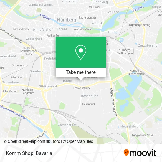 Карта Komm Shop