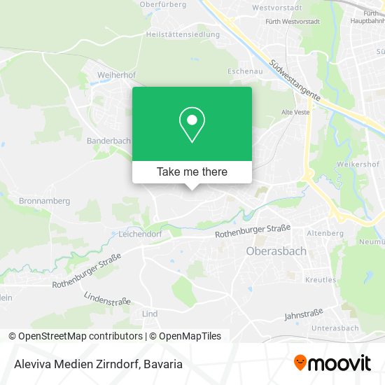 Aleviva Medien Zirndorf map
