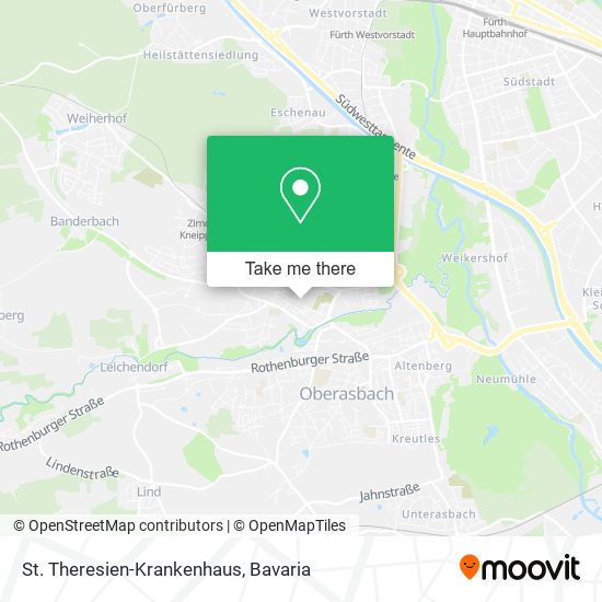 St. Theresien-Krankenhaus map