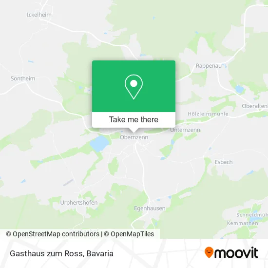 Карта Gasthaus zum Ross