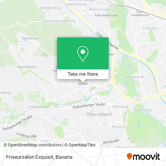 Карта Friseursalon Exquisit