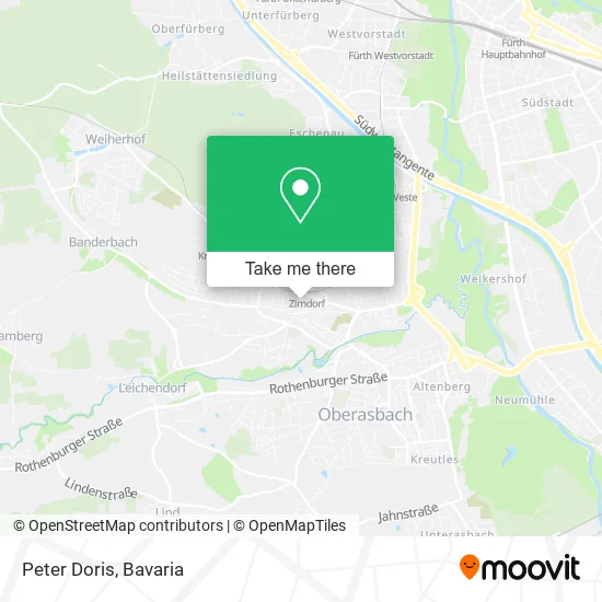 Карта Peter Doris