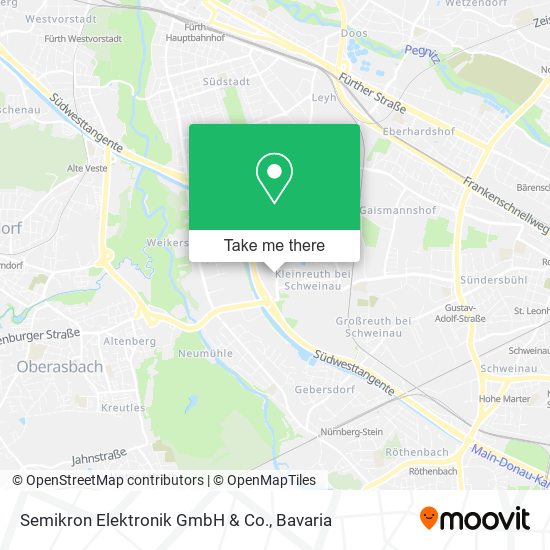 Semikron Elektronik GmbH & Co. map