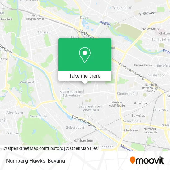 Карта Nürnberg Hawks